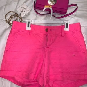 Pink Lilly Pulitzer shorts